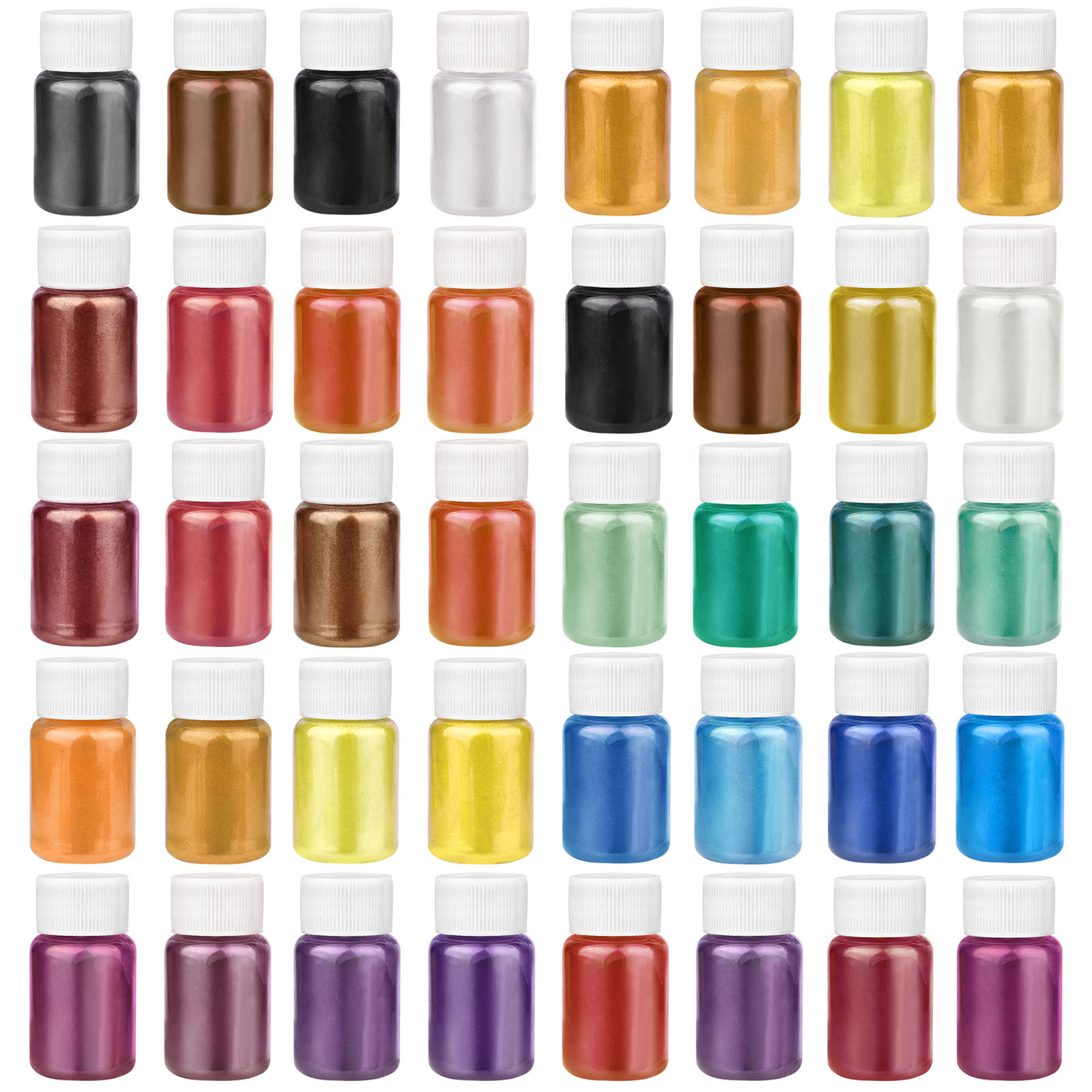 Resin Dye Opaque - 4 Kleuren/Set Parelmoer Poeder Hars Pigment
