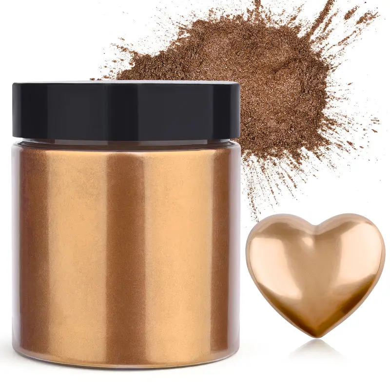 Resin Dye Opaque - 50g/Fles Metallic Glitter Poeder Goud Zilver