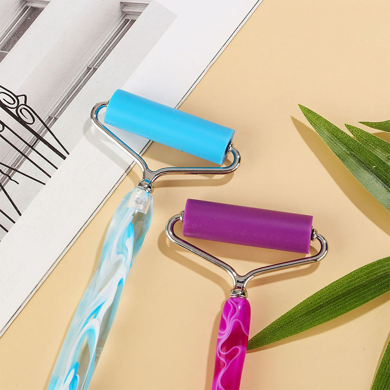 Resin Art Painting - Metalen rollerpenkop, hars handpen mozaïek accessoires,