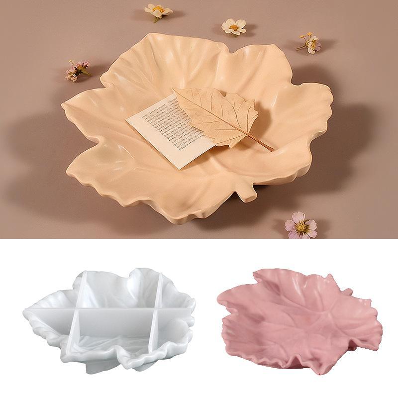 Resin Art Coasters - 3D blad asbak hars mal siliconen