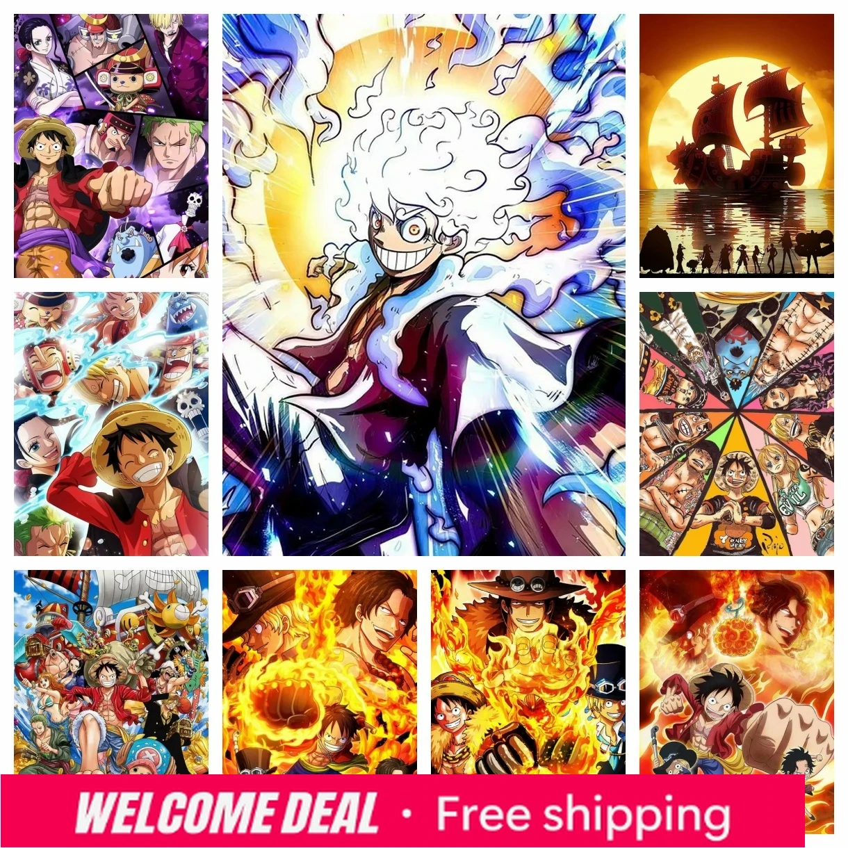 Resin Art Painting - 2026 2024 Nieuwe Japan Anime One