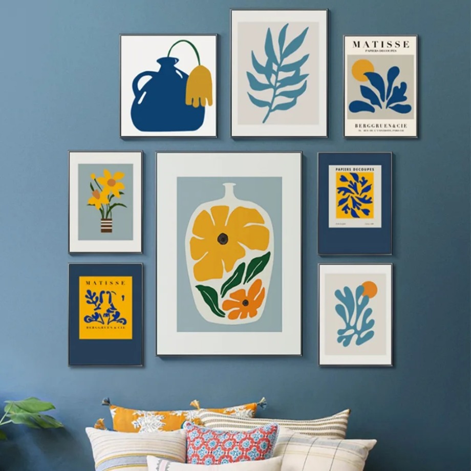 Resin Art Wall Decor - Henri Matisse Picasso Posters Prints Bloemenmarkt