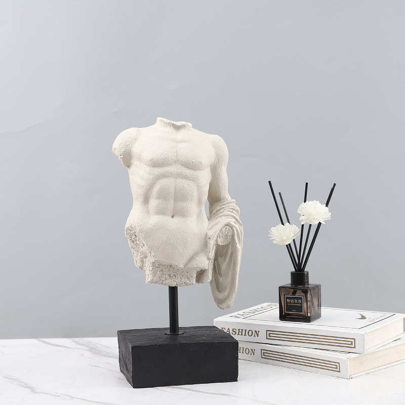 Resin Art Decoration Items - Scandinavisch creatief half-figuur sculptuur ornament Minimalistisch