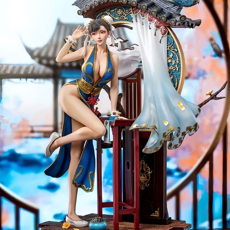Resin Art Decoration Items - Street Fighter Chun Li Gk Figuur
