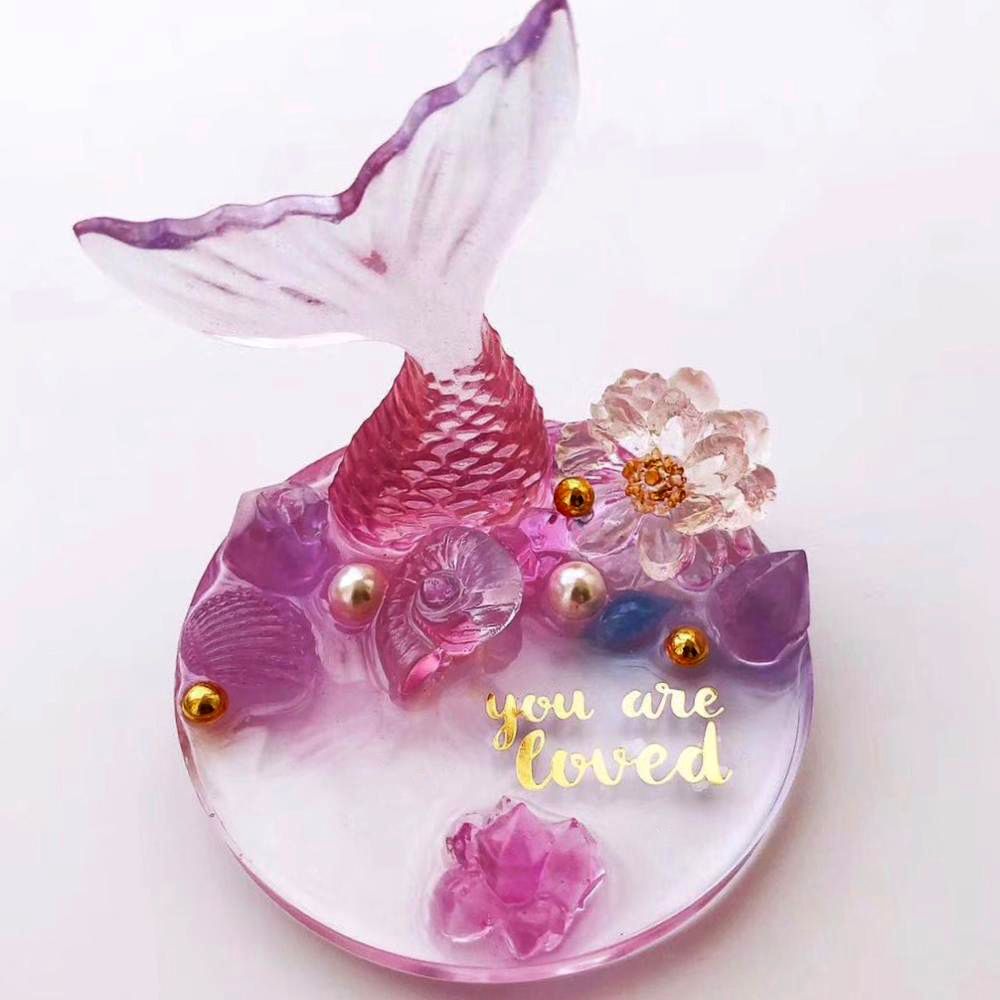 Resin Art Coasters - DIY Craft Siliconen Vloeistof Arts Cup