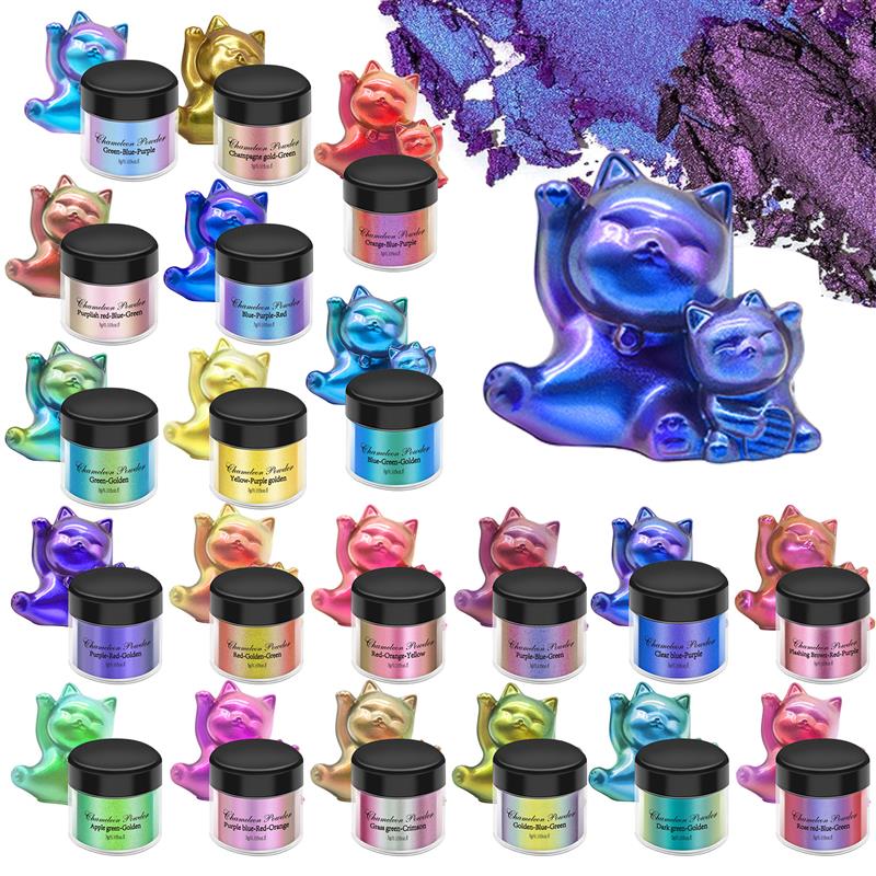 Resin Dye Opaque - 3G Spiegelkameleons Harspigment Glitter Magisch Verkleurd