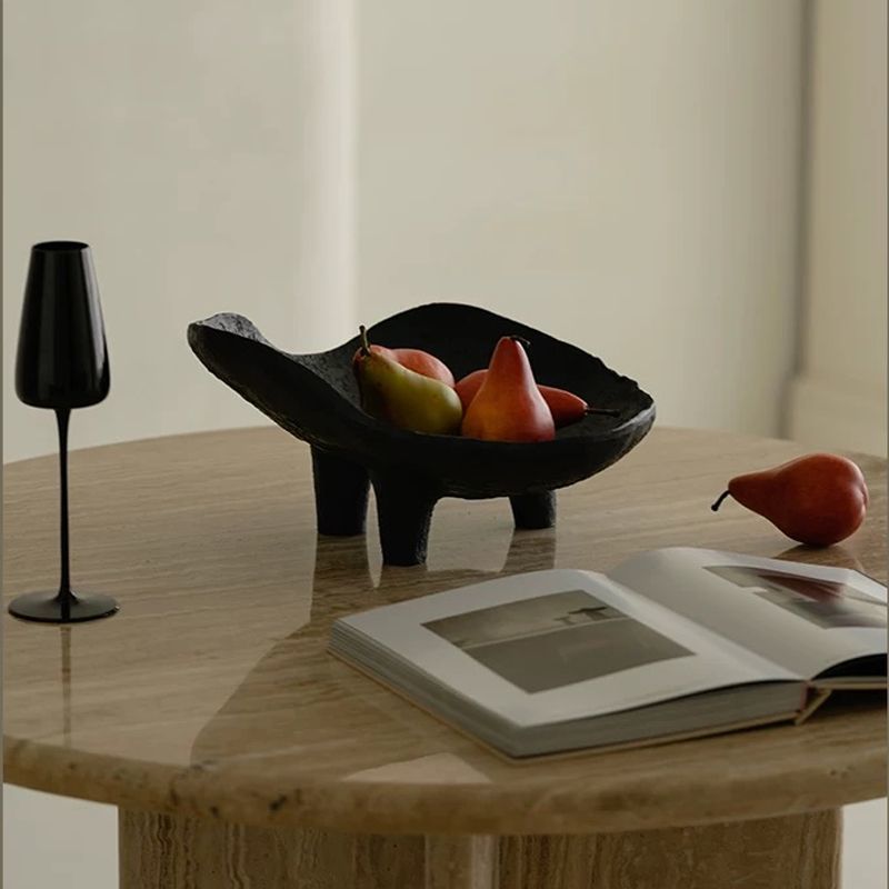 Zwarte fruitplank van hars, op - Resin Art Wooden Tray recensie en prijs