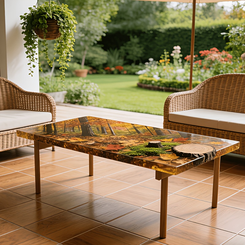 Grote siliconen mal voor epoxy - Resin Art Wooden Tray recensie en prijs