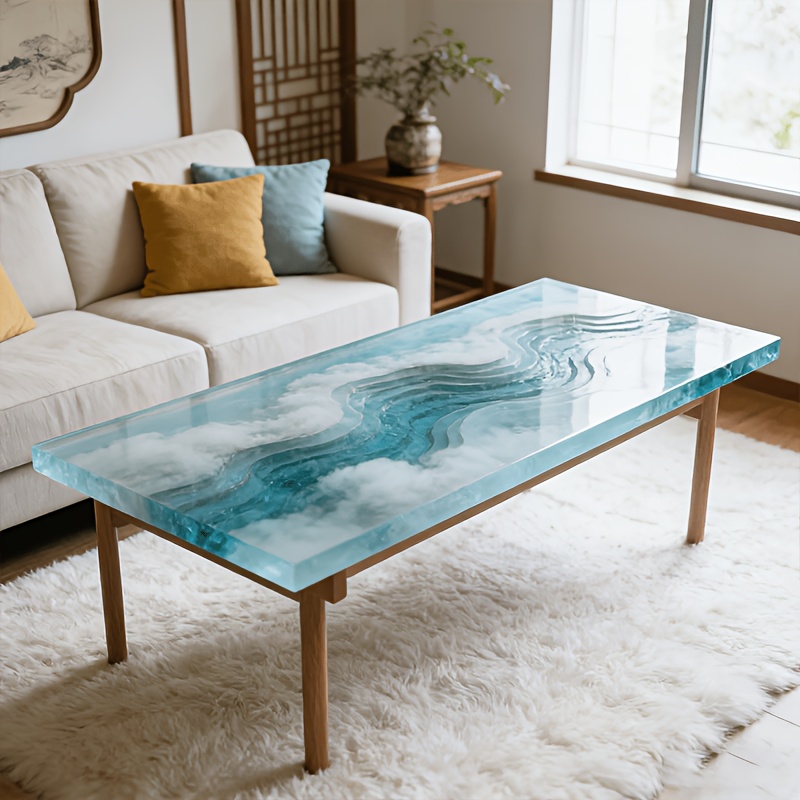 Grote siliconen mal voor epoxy - Resin Art Wooden Tray recensie en prijs