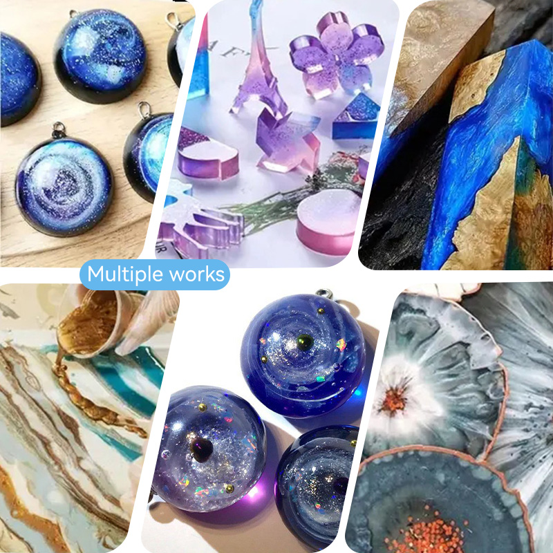 Sterrenhemel Epoxyhars Pigment - Resin Art Jewellery recensie en prijs