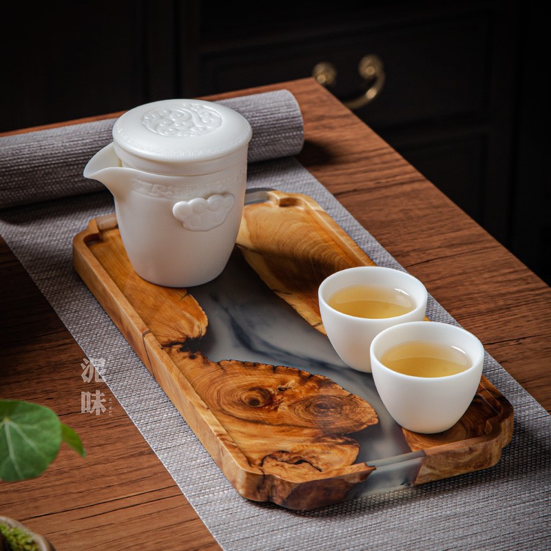 Japanse Zen-stijl Thuja houten - Resin Art Wooden Tray recensie en prijs
