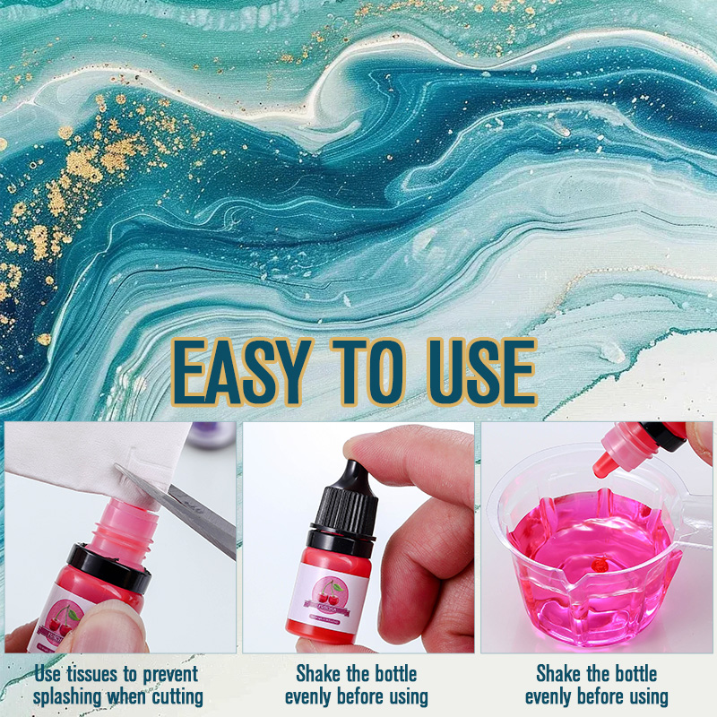 Epoxyhars Kleurpigment 24 Leve - Resin Dye Opaque recensie en prijs