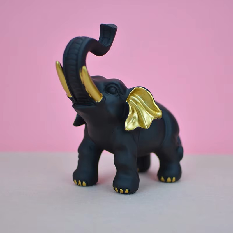 1-delig zwart goud geluksolifa - Resin Art Decoration Items recensie en prijs