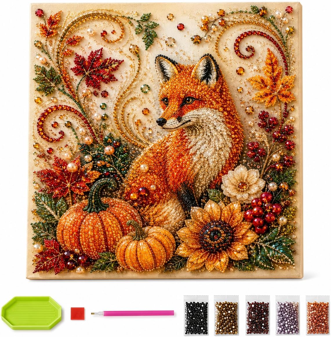 Herfst Diamant Parel Schilderk - Resin Art For Beginners recensie en prijs