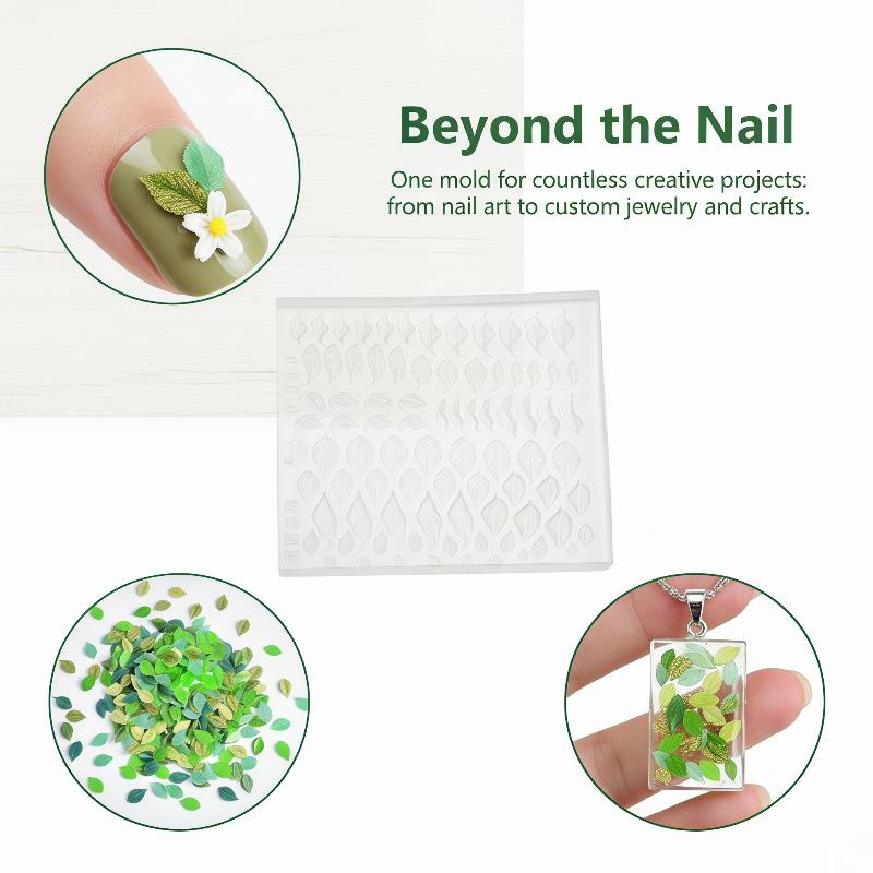 Miniatuur blad siliconen mal h - Resin Art Jewellery recensie en prijs