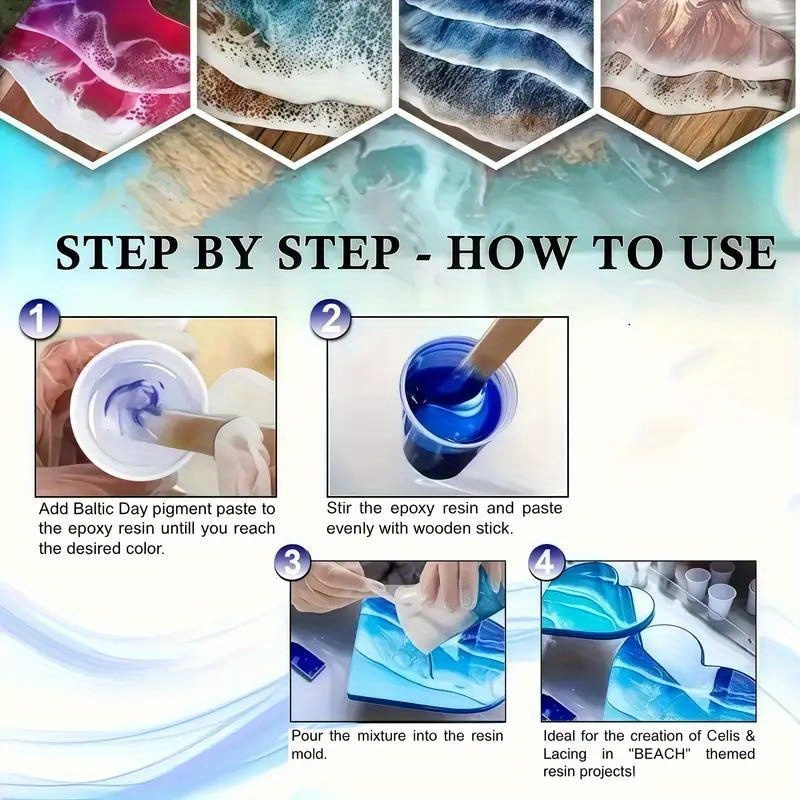 24 kleuren/8 kleuren 5 gram 0. - Resin Dye Opaque recensie en prijs