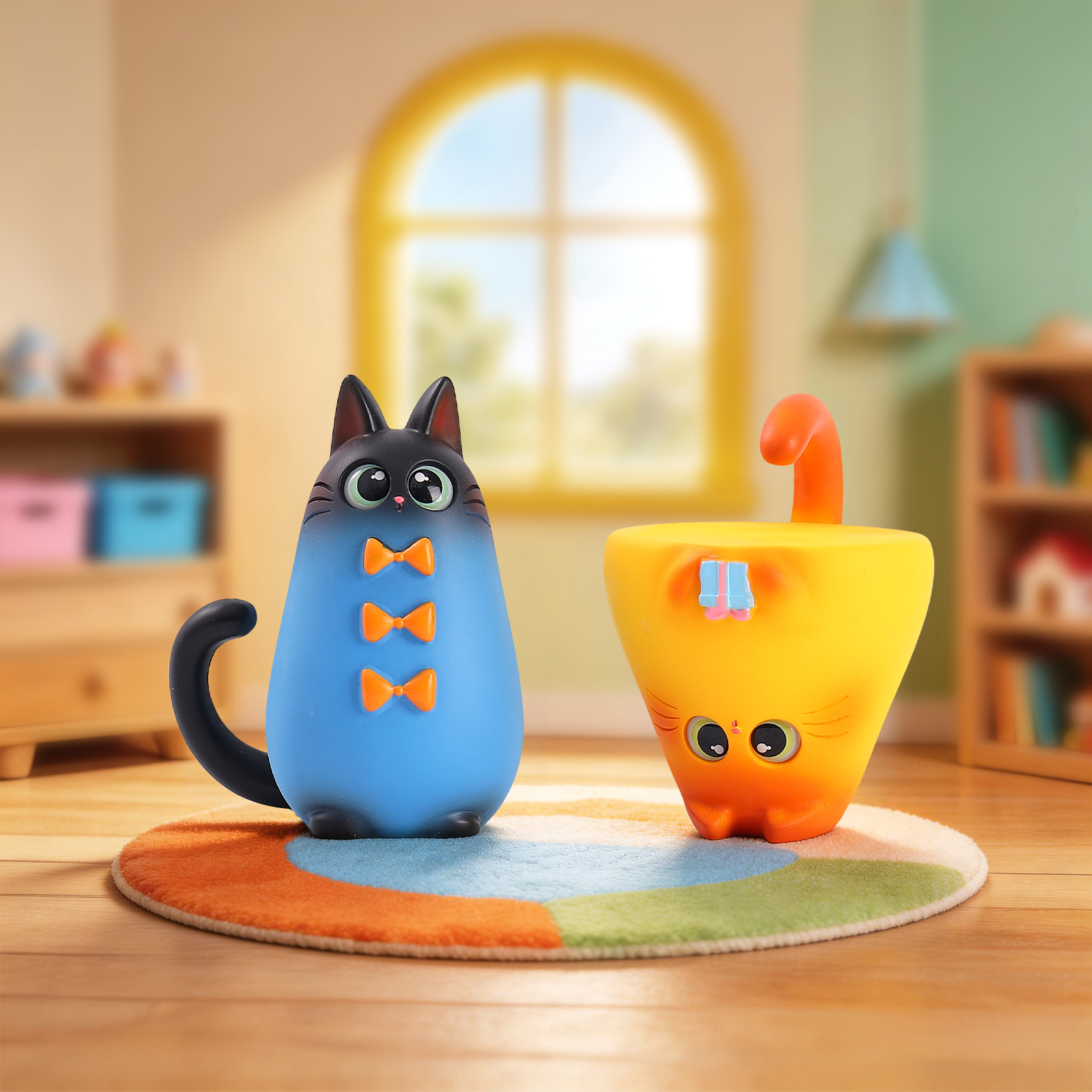 Blind Box Kat Beeldje Hars Cre - Resin Art Decoration Items recensie en prijs