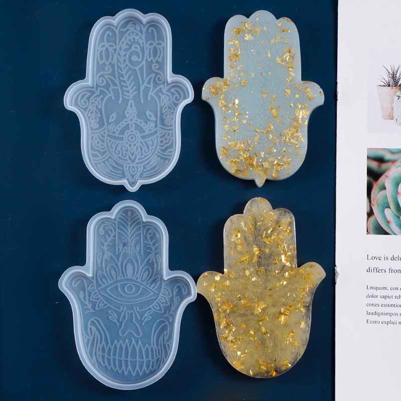1 Pcs Diy Coaster Hand Van Fat - Resin Art Coasters recensie en prijs