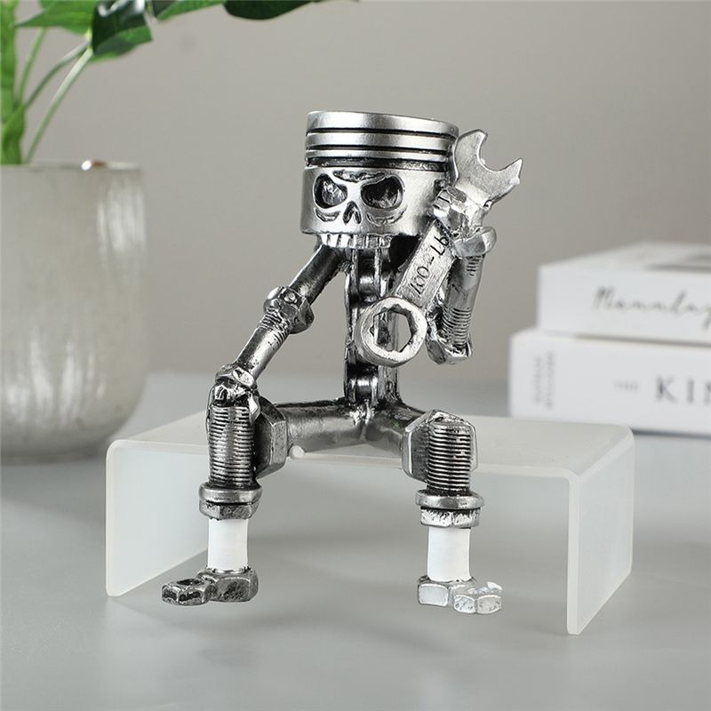 AC76-Handgemaakte zuiger man s - Resin Art Use recensie en prijs