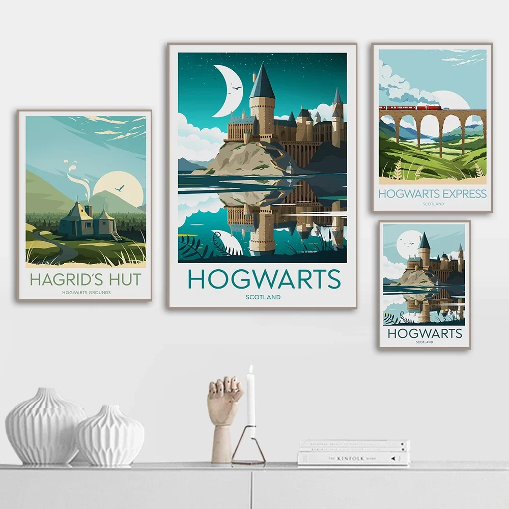 Film Esthetiek Muurkunst Hogwa - Resin Art Wall Decor recensie en prijs