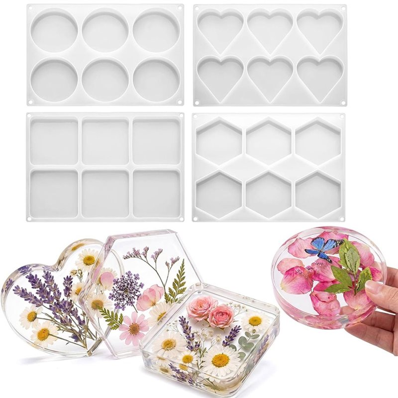 [ABFI!】 Harsmallen voor doe-he - Resin Art Coasters recensie en prijs