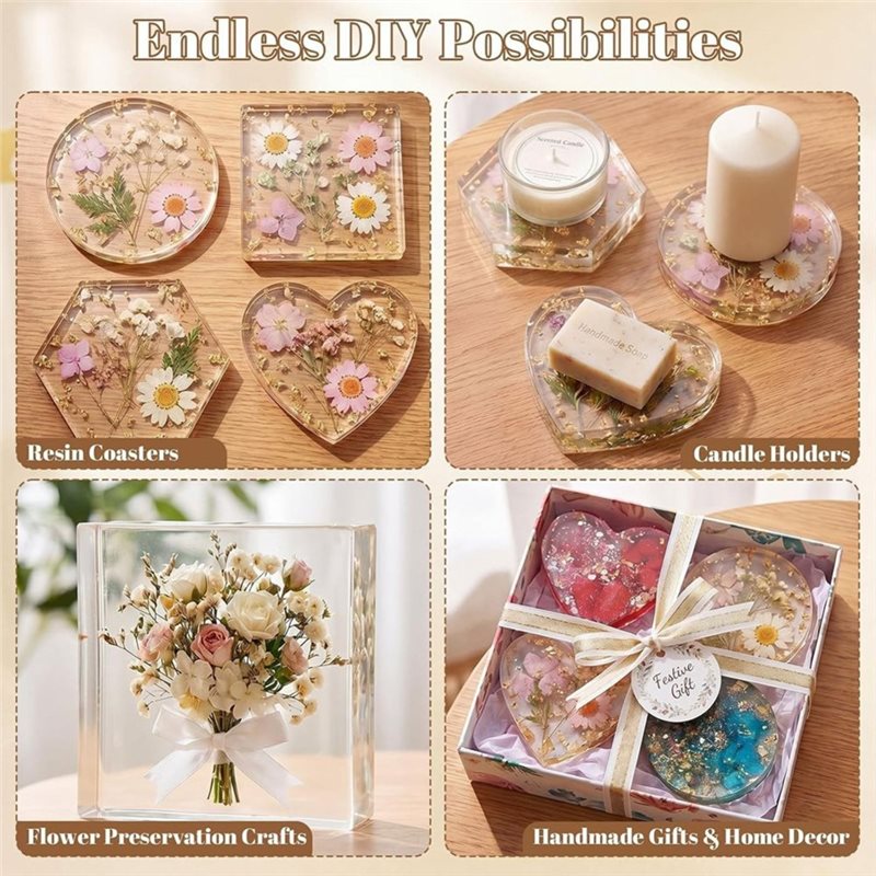 [ABFI!】 Harsmallen voor doe-he - Resin Art Coasters recensie en prijs