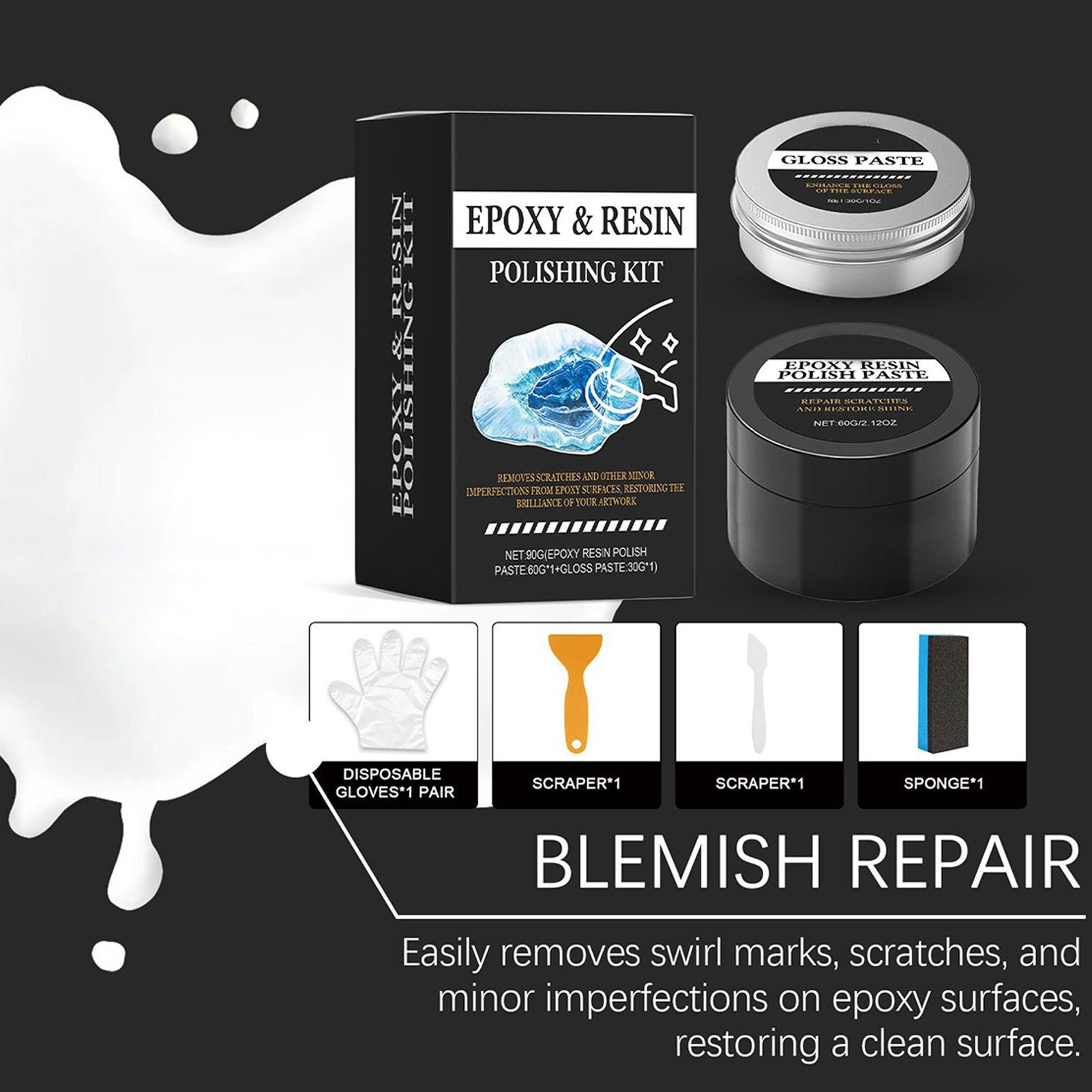Epoxyhars Polijstset - Romige  - Resin Art For Beginners recensie en prijs