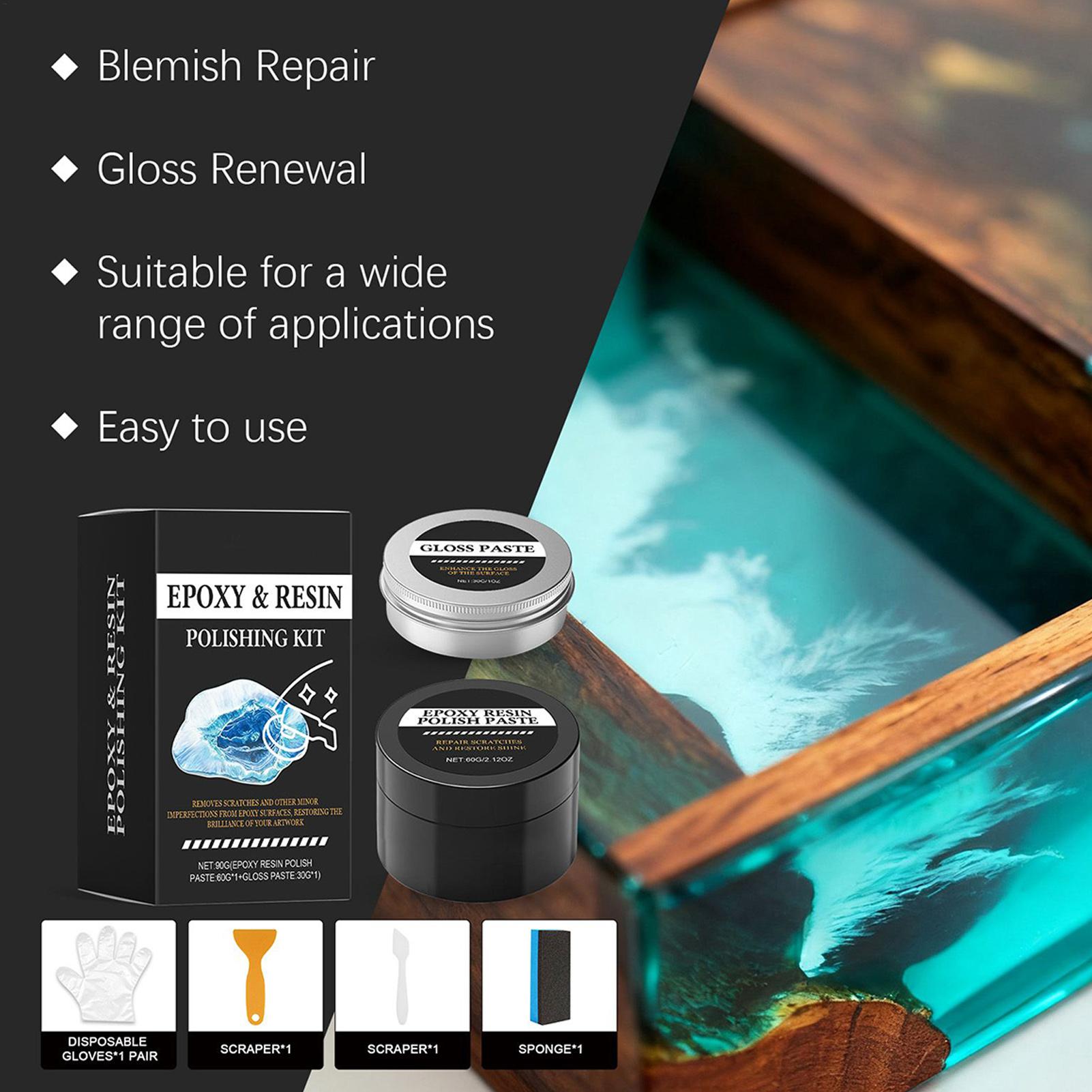 Epoxyhars Polijstset - Romige  - Resin Art For Beginners recensie en prijs