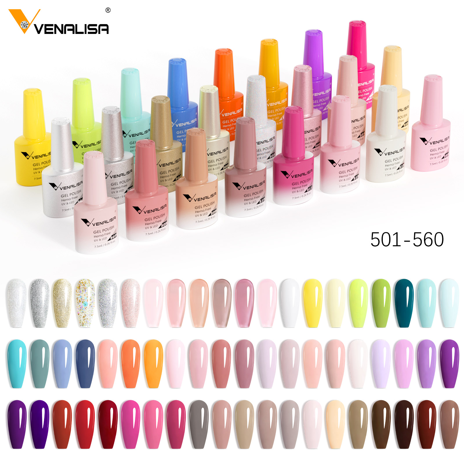 VENALISA VIP5 Luxe gellak 7,5  - Resin Art Use recensie en prijs