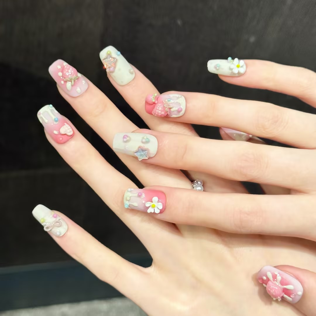 10 stuks vierkante handgemaakt - Resin Art Flowers recensie en prijs