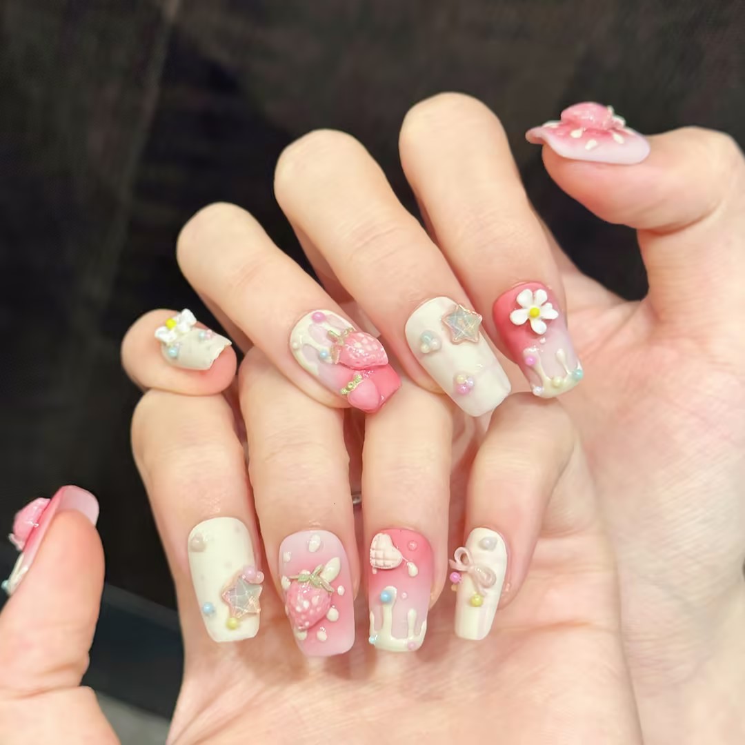 10 stuks vierkante handgemaakt - Resin Art Flowers recensie en prijs