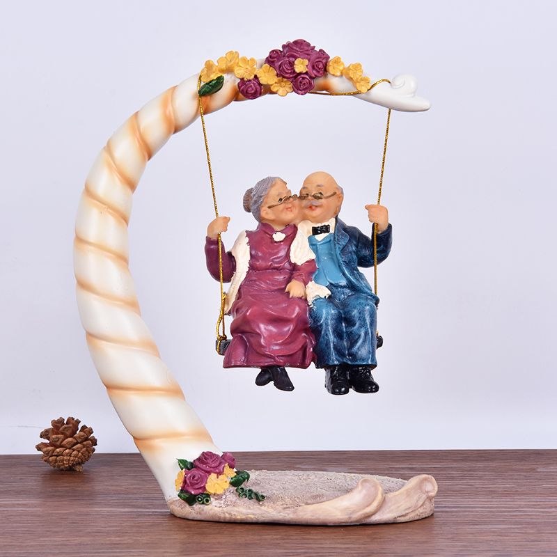 Chinese Swing Oude Koppels Har - Resin Art Decoration Items recensie en prijs