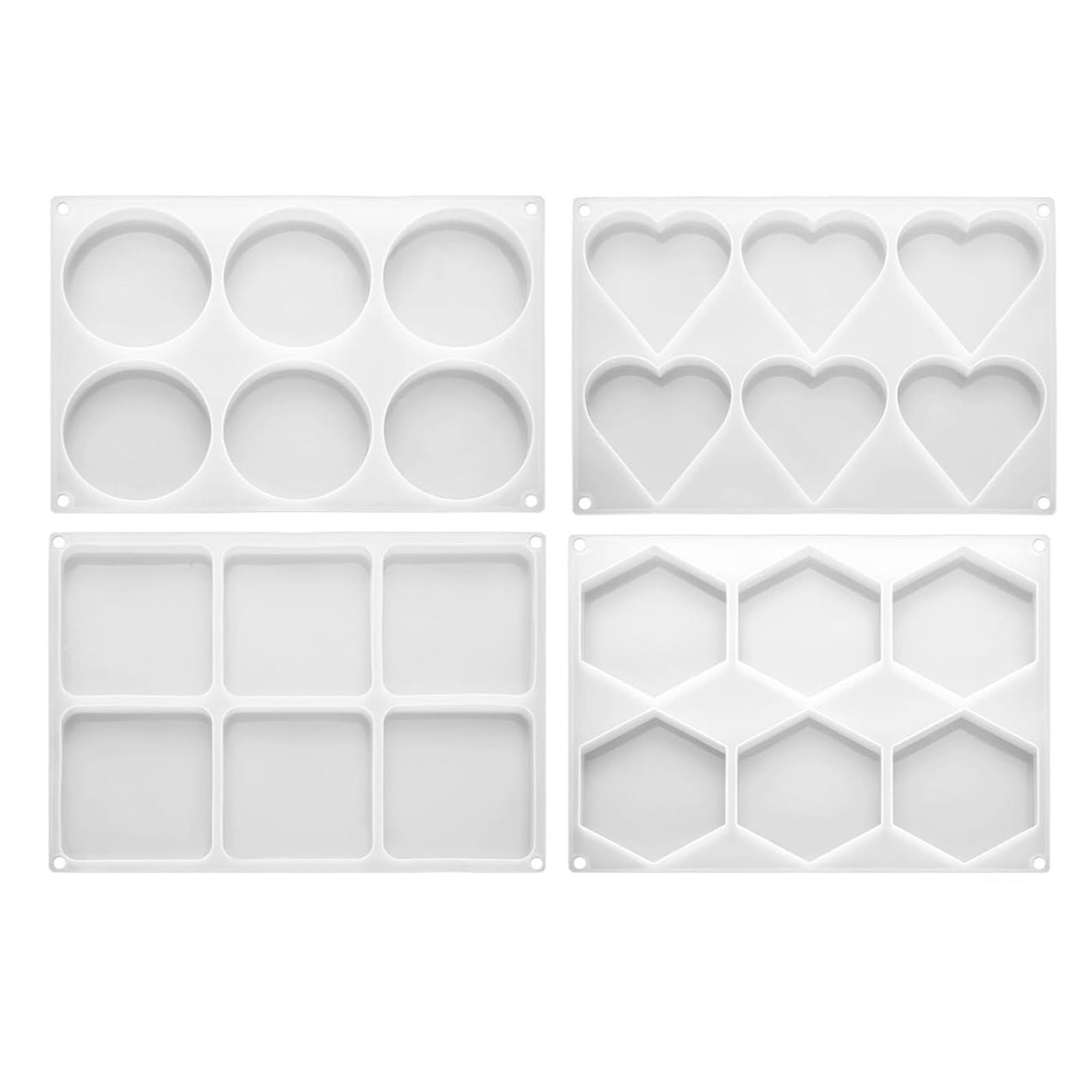 4 stuks diepe hars onderzetter - Resin Art Coasters recensie en prijs