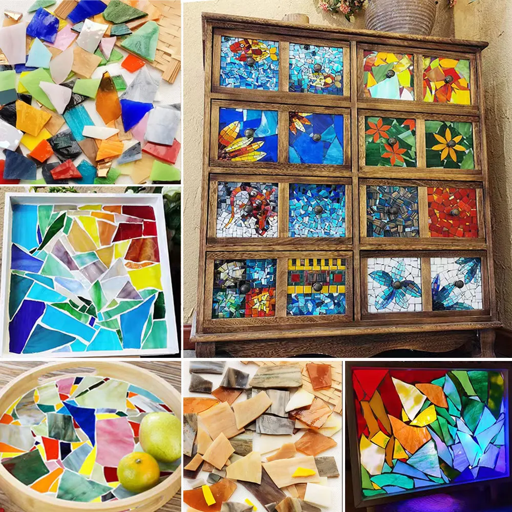 100g Mozaïektegels Gebrandschi - Resin Art Coasters recensie en prijs