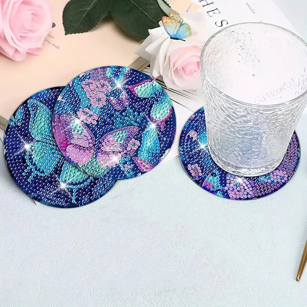 8 Diamond Art Painting Coaster - Resin Art Coasters recensie en prijs