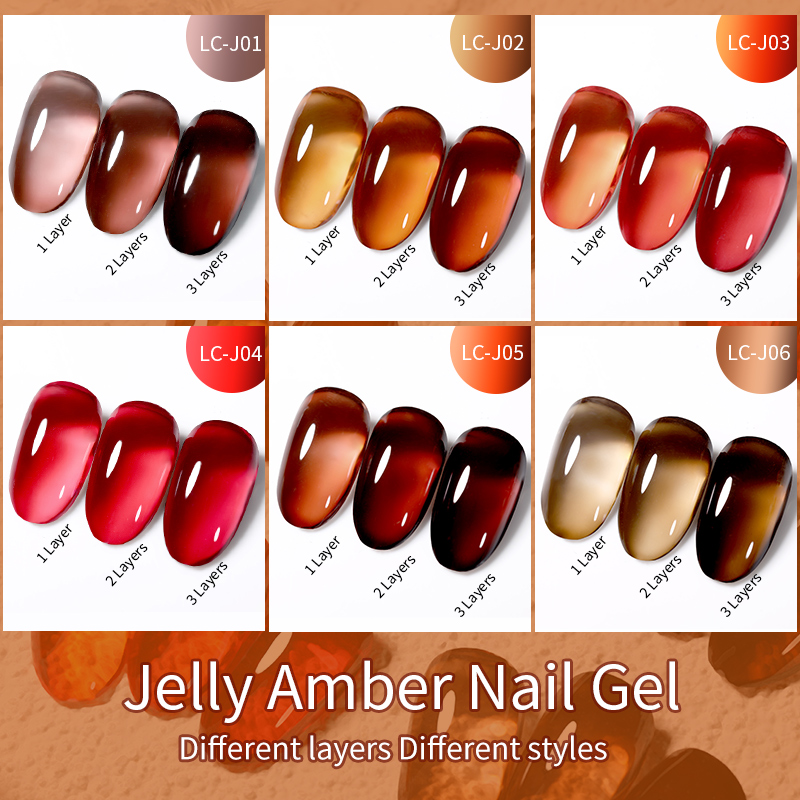 LILYCUTE 7ML Jelly Amber Gel N - Resin Dye Opaque recensie en prijs