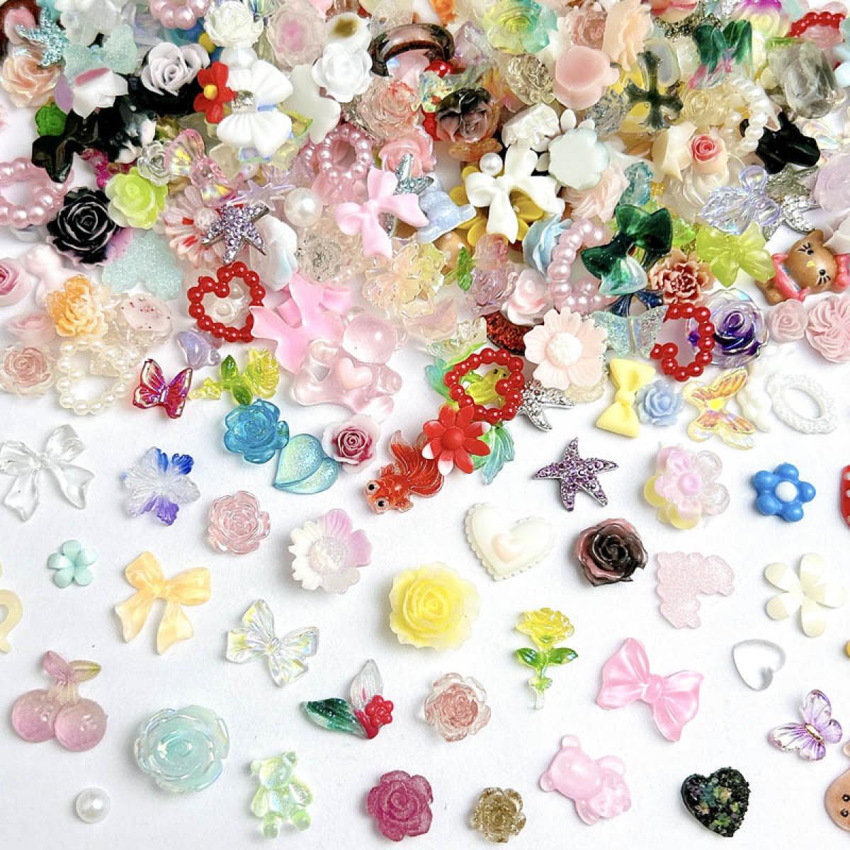 50PCS Willekeurige Gemengde Bo - Resin Art Flowers recensie en prijs