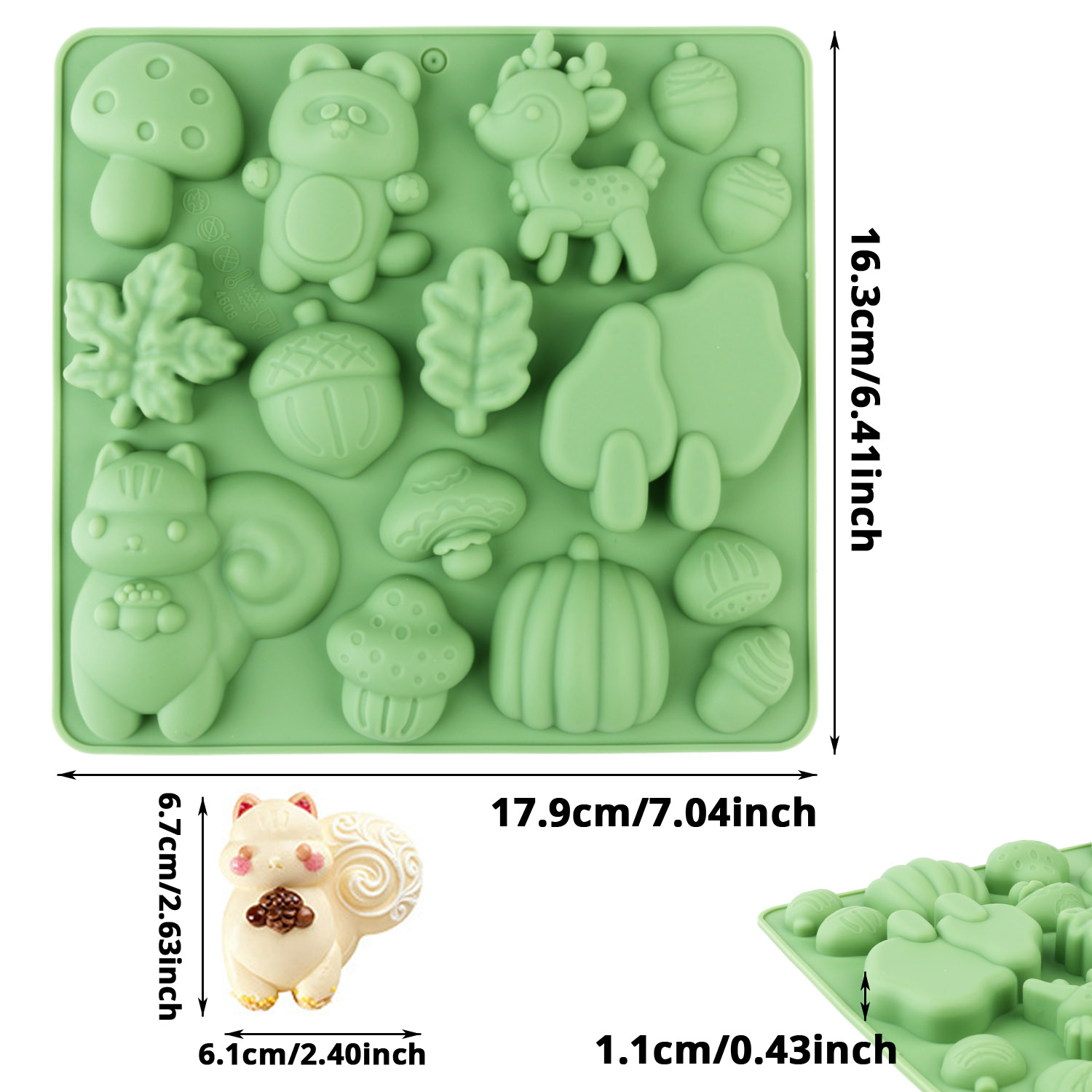 1 siliconen cakevorm in de vor - Resin Art Supplies recensie en prijs