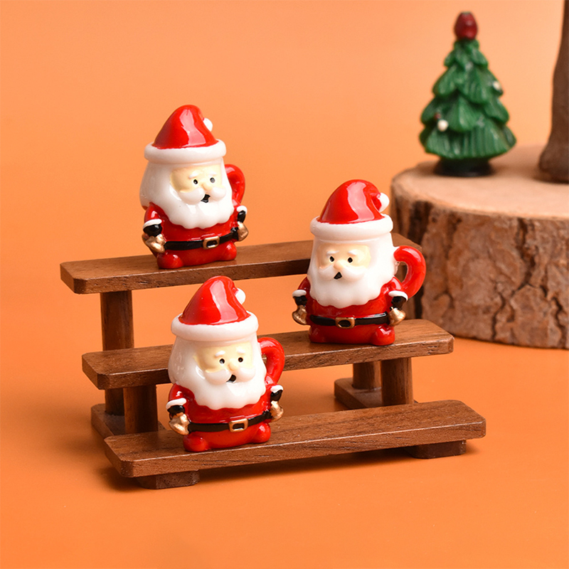 Mini Santa Theekopje Ornament  - Resin Art Supplies recensie en prijs