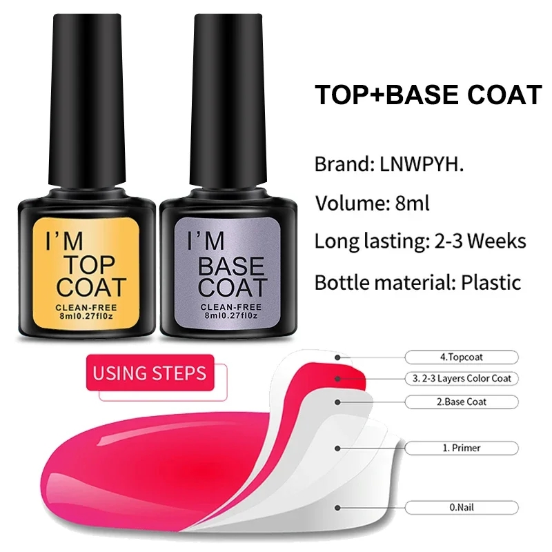 4 stks/set Top Coat En Basisla - Resin Art Use recensie en prijs