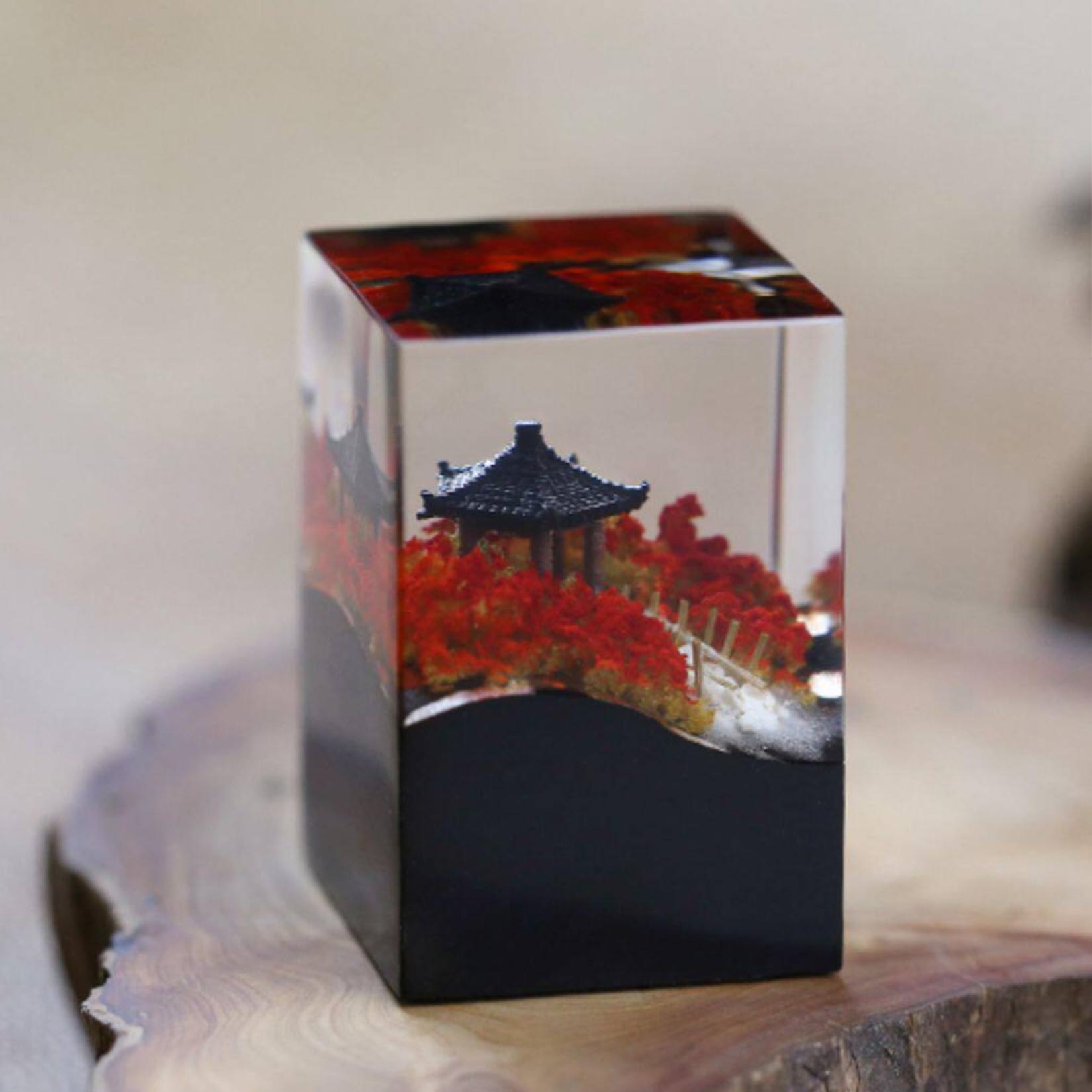 Chinees Paviljoen Zegel Epoxy  - Resin Art Decoration Items recensie en prijs