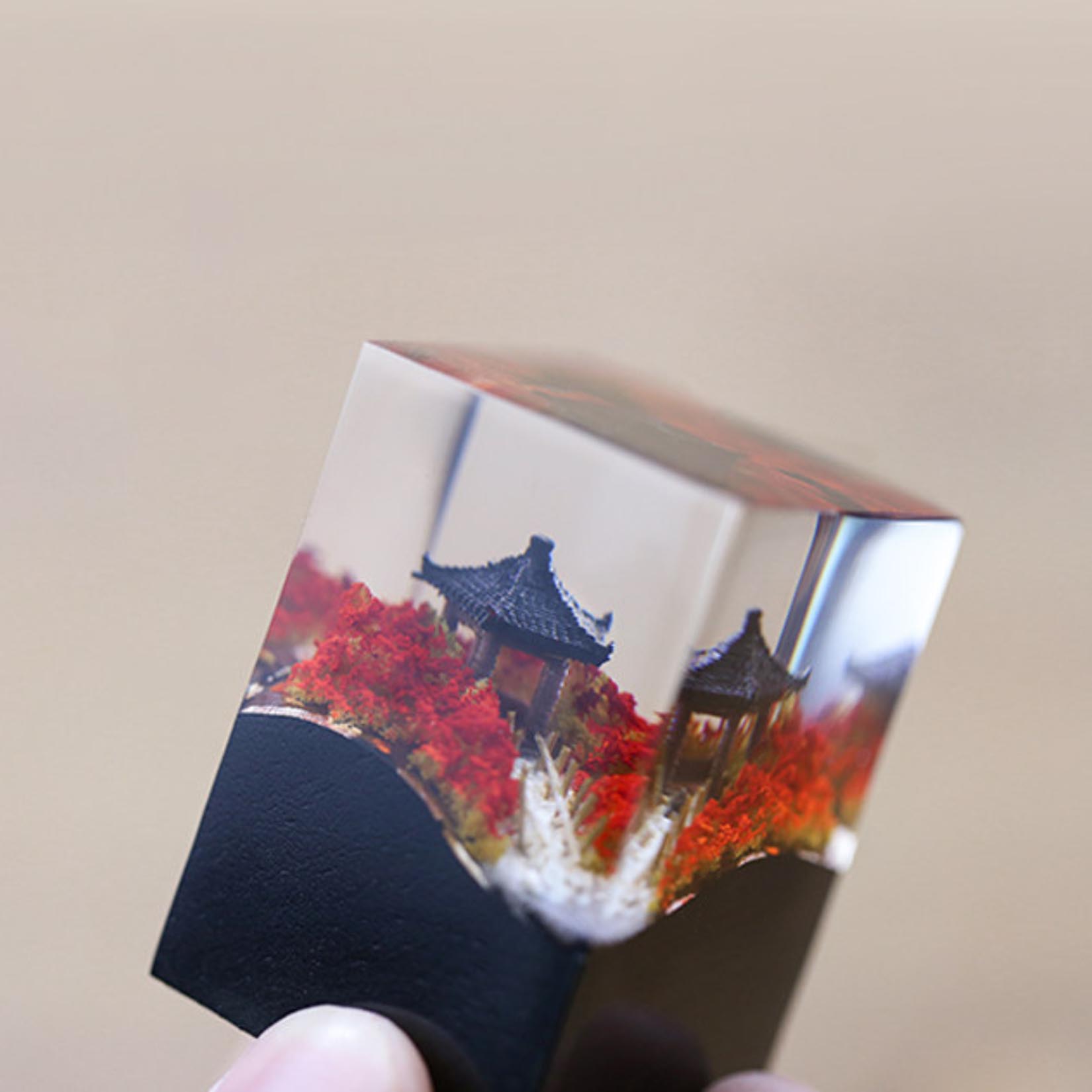 Chinees Paviljoen Zegel Epoxy  - Resin Art Decoration Items recensie en prijs