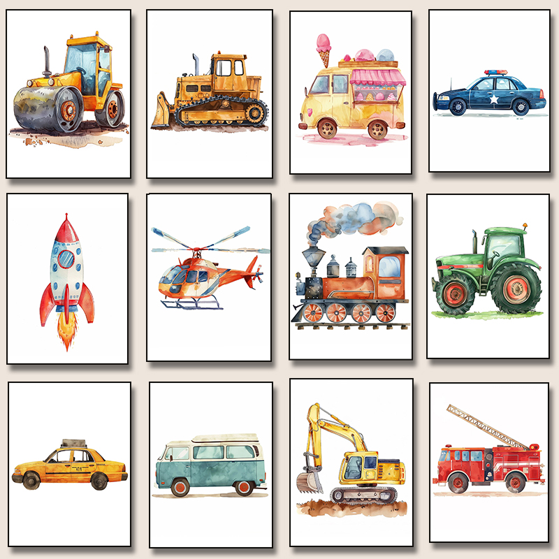 Helikopter Brandweerwagen Trac - Resin Art Wall Decor recensie en prijs