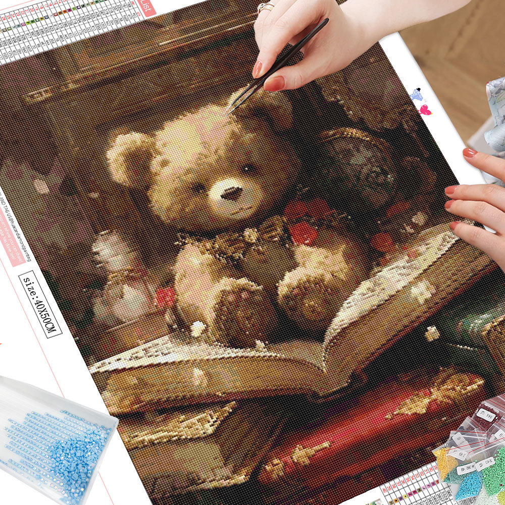 Frameloze, cartoon diamantschi - Resin Art For Beginners recensie en prijs
