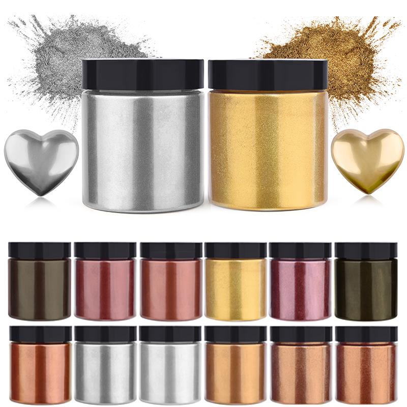 50G Shimmer Metallic Goud Zilv - Resin Dye Opaque recensie en prijs