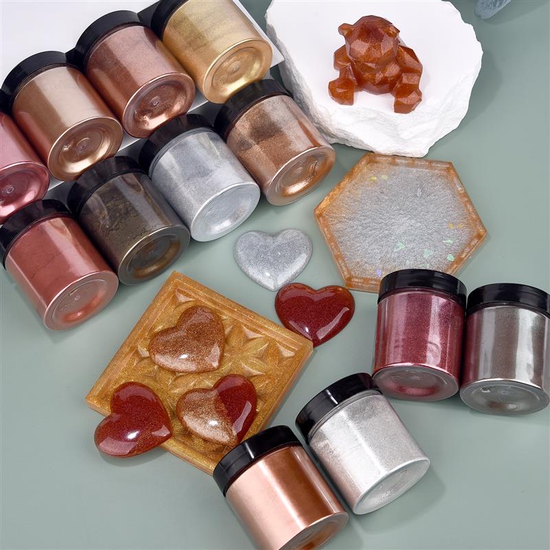 50G Shimmer Metallic Goud Zilv - Resin Dye Opaque recensie en prijs