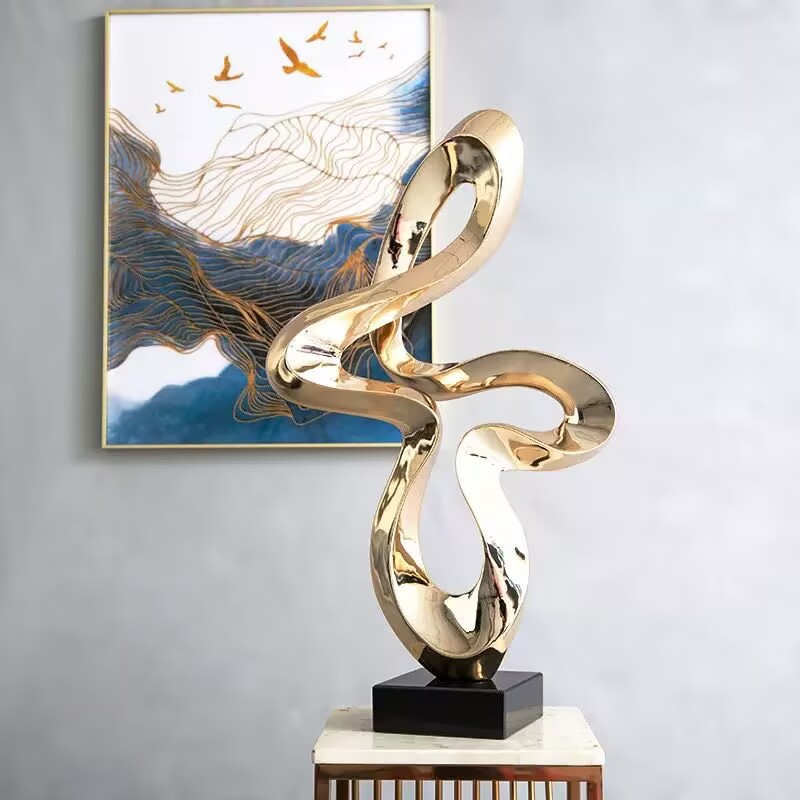 Grote abstracte sculptuur deco - Resin Art Decoration Items recensie en prijs