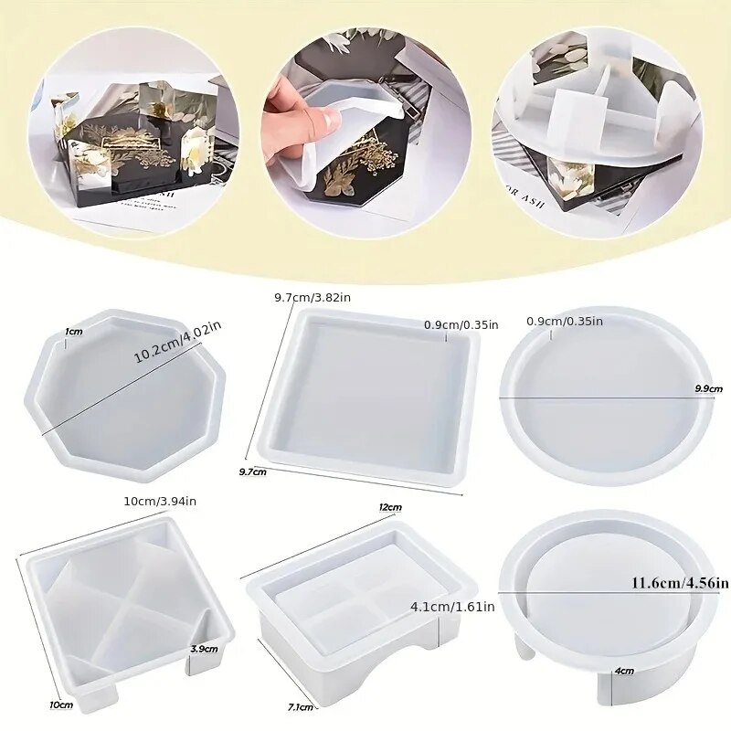 Coaster hars mallen set inclus - Resin Art Jewellery recensie en prijs