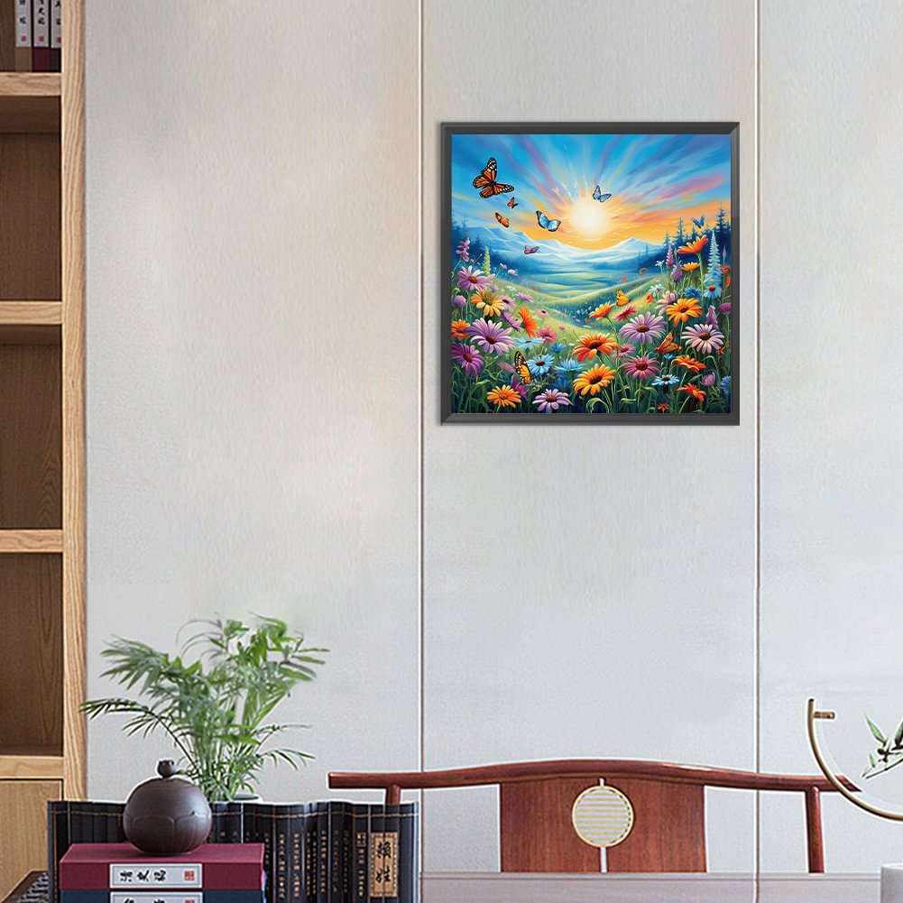 Diamond Painting Familie Schat - Resin Art Flowers recensie en prijs