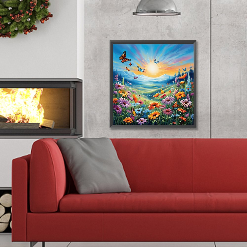 Diamond Painting Familie Schat - Resin Art Flowers recensie en prijs